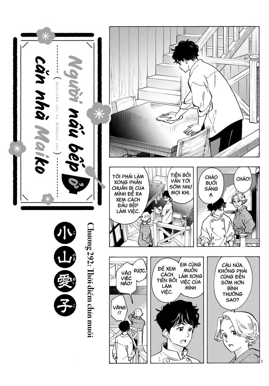 Maiko-San Chi No Makanai-San Chapter 292 - Trang 2