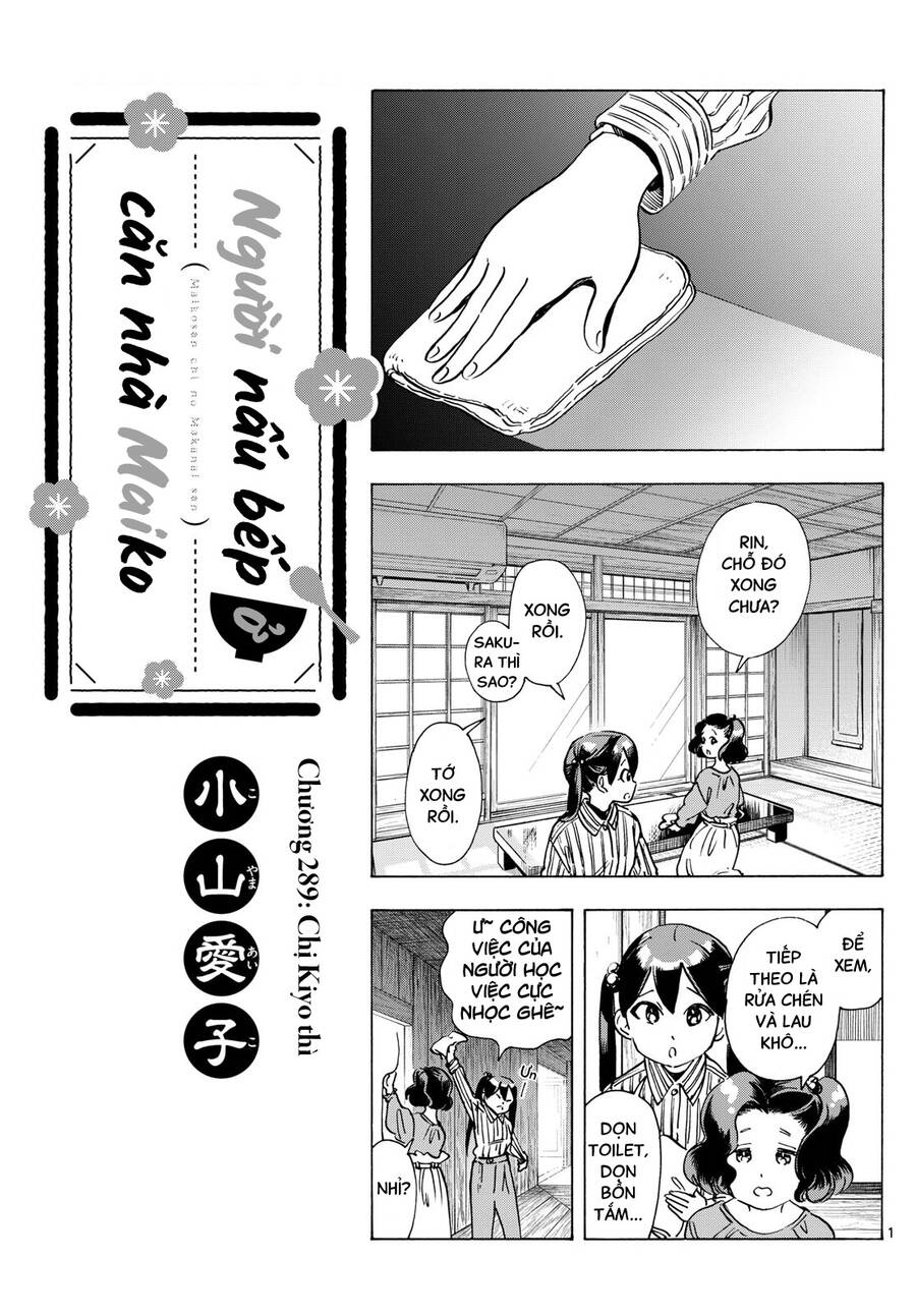 Maiko-San Chi No Makanai-San Chapter 289 - Trang 2