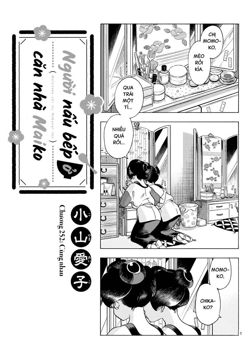 Maiko-San Chi No Makanai-San Chapter 252 - Trang 2