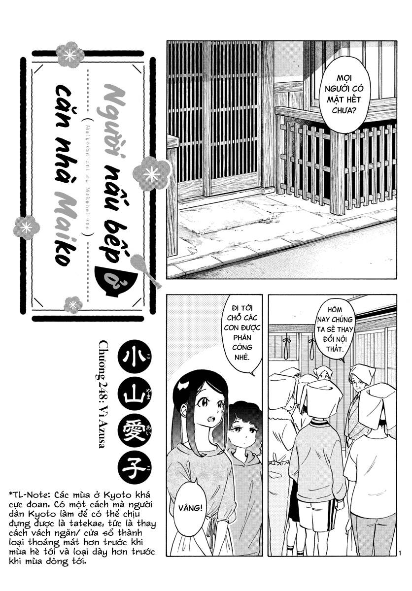 Maiko-San Chi No Makanai-San Chapter 248 - Trang 2