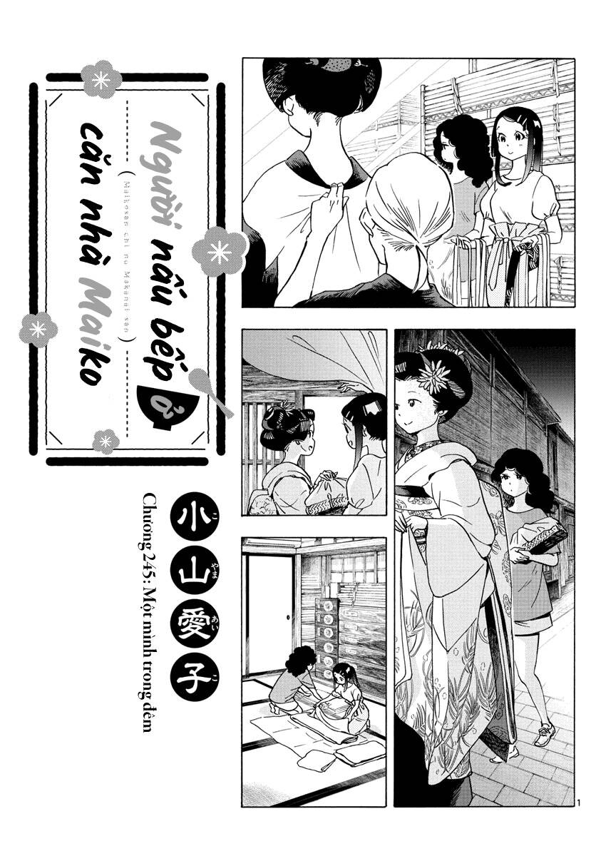 Maiko-San Chi No Makanai-San Chapter 245 - Trang 2