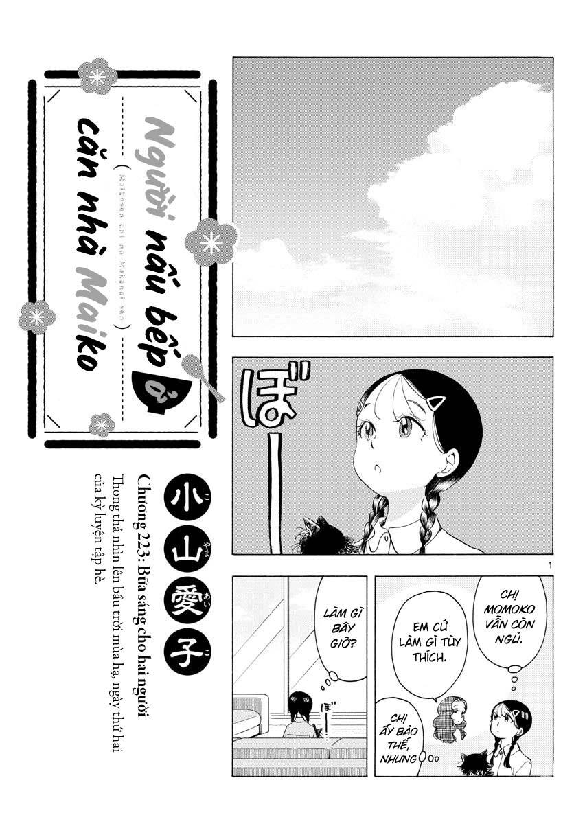 Maiko-San Chi No Makanai-San Chapter 223 - Trang 2