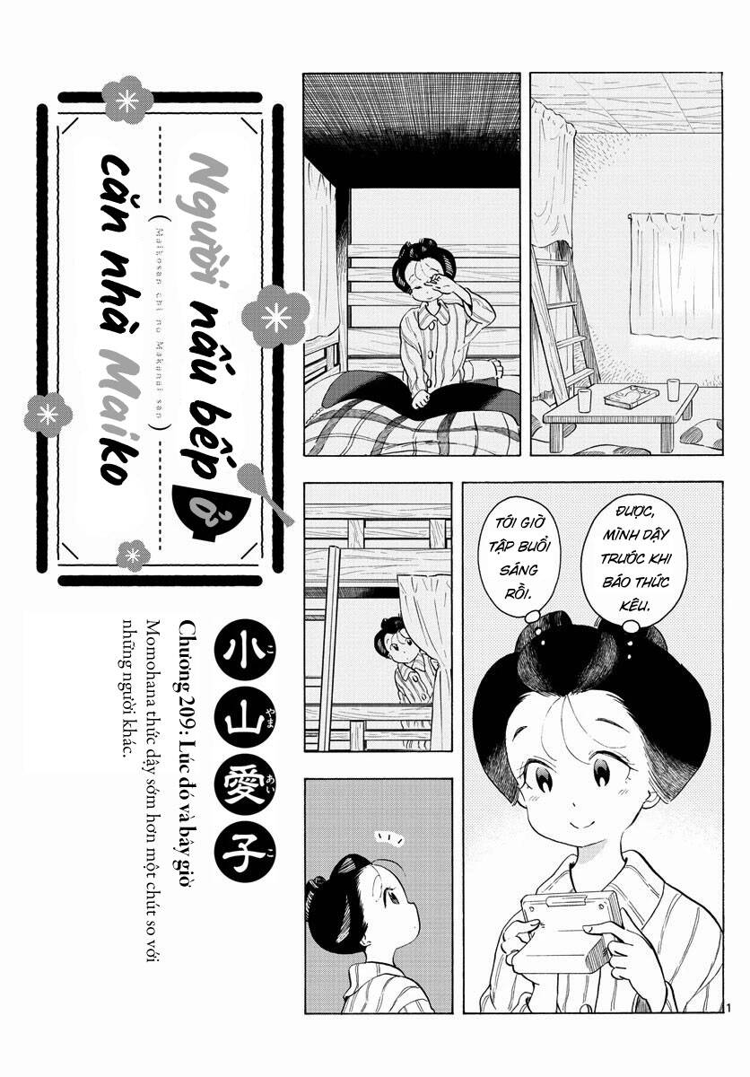 Maiko-San Chi No Makanai-San Chapter 209 - Trang 2