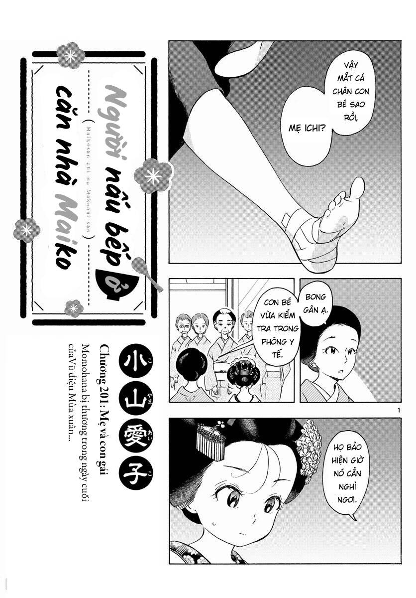 Maiko-San Chi No Makanai-San Chapter 201 - Trang 2