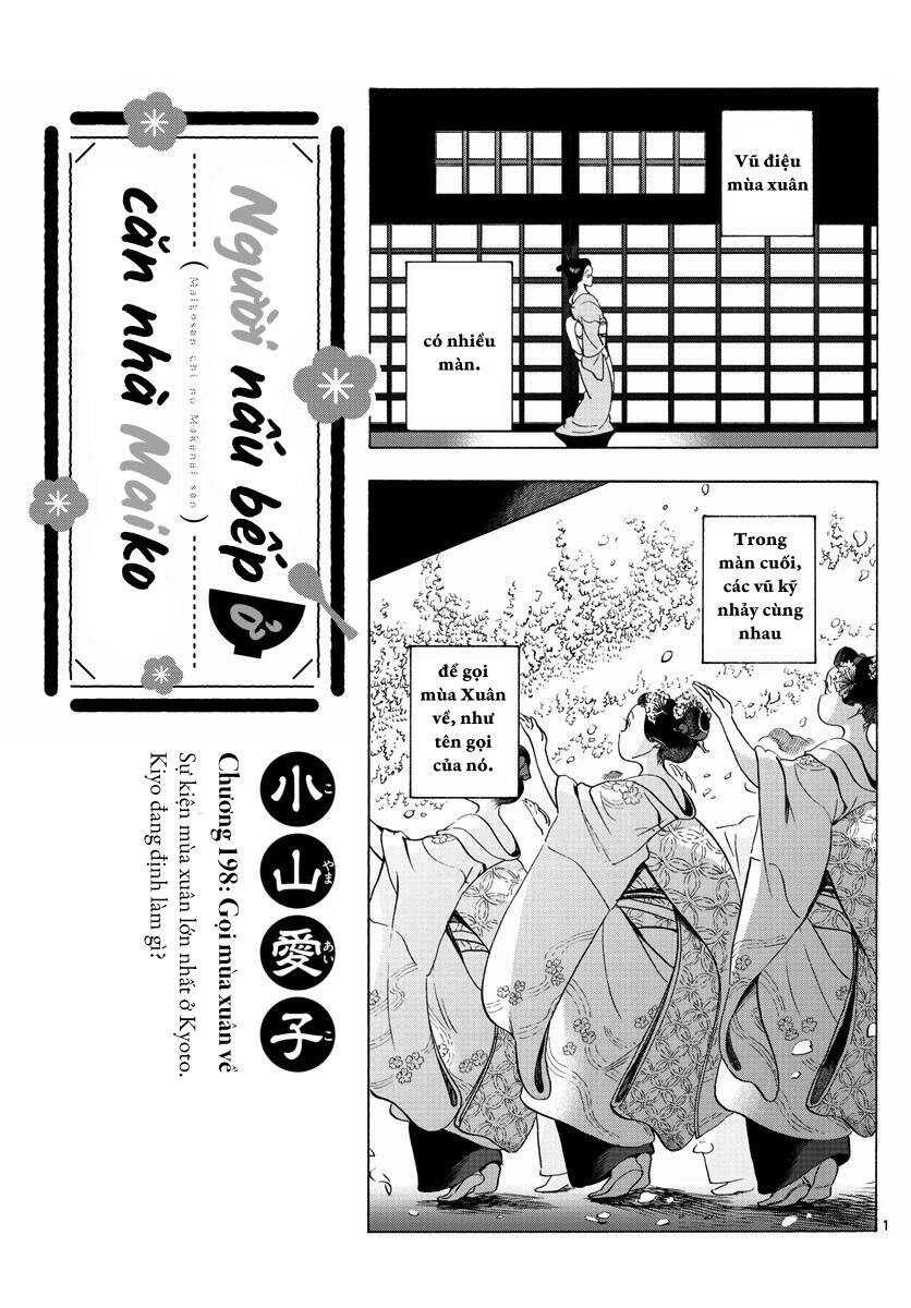 Maiko-San Chi No Makanai-San Chapter 198 - Trang 2