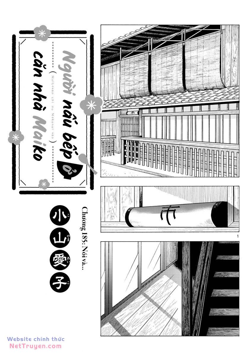 Maiko-San Chi No Makanai-San Chapter 185 - Trang 2