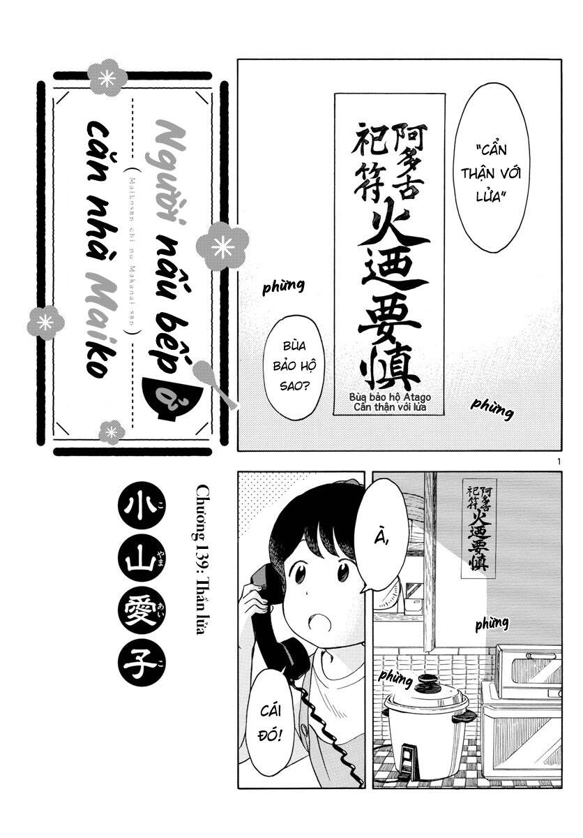 Maiko-San Chi No Makanai-San Chapter 139 - Trang 2