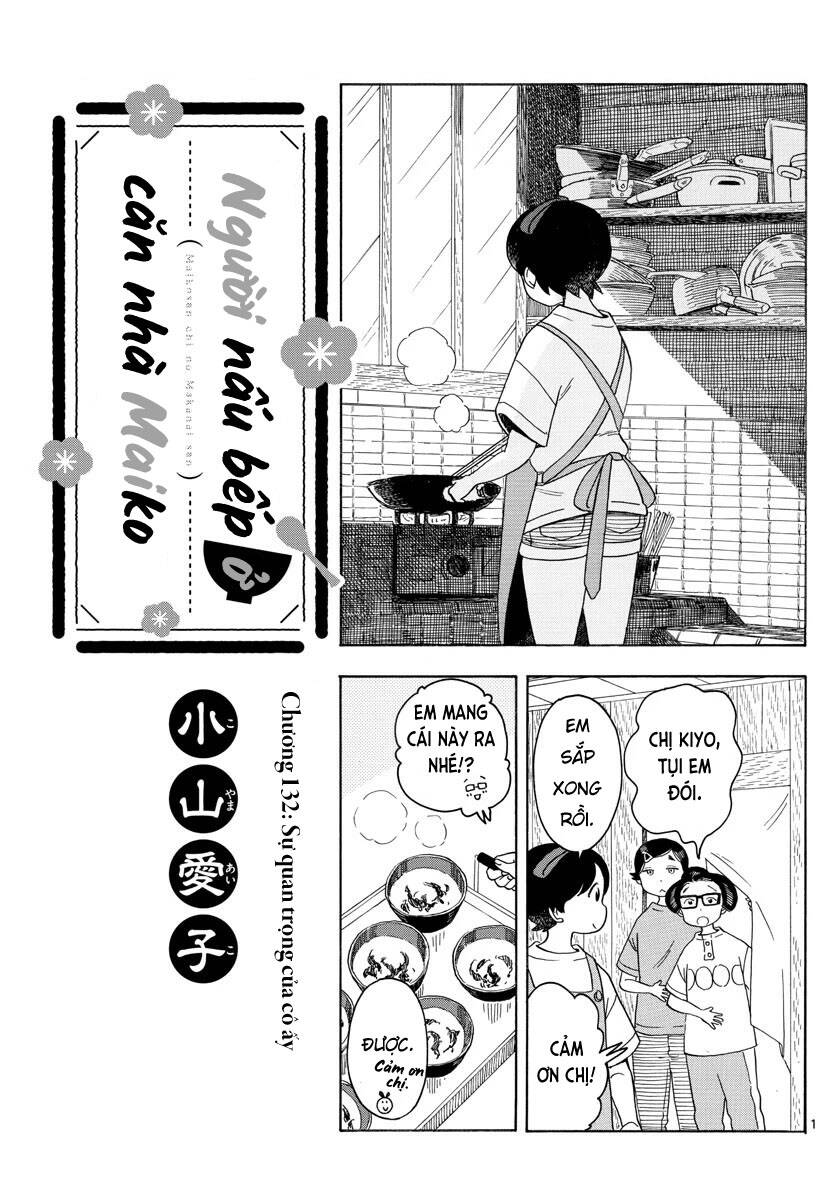 Maiko-San Chi No Makanai-San Chapter 132 - Trang 2