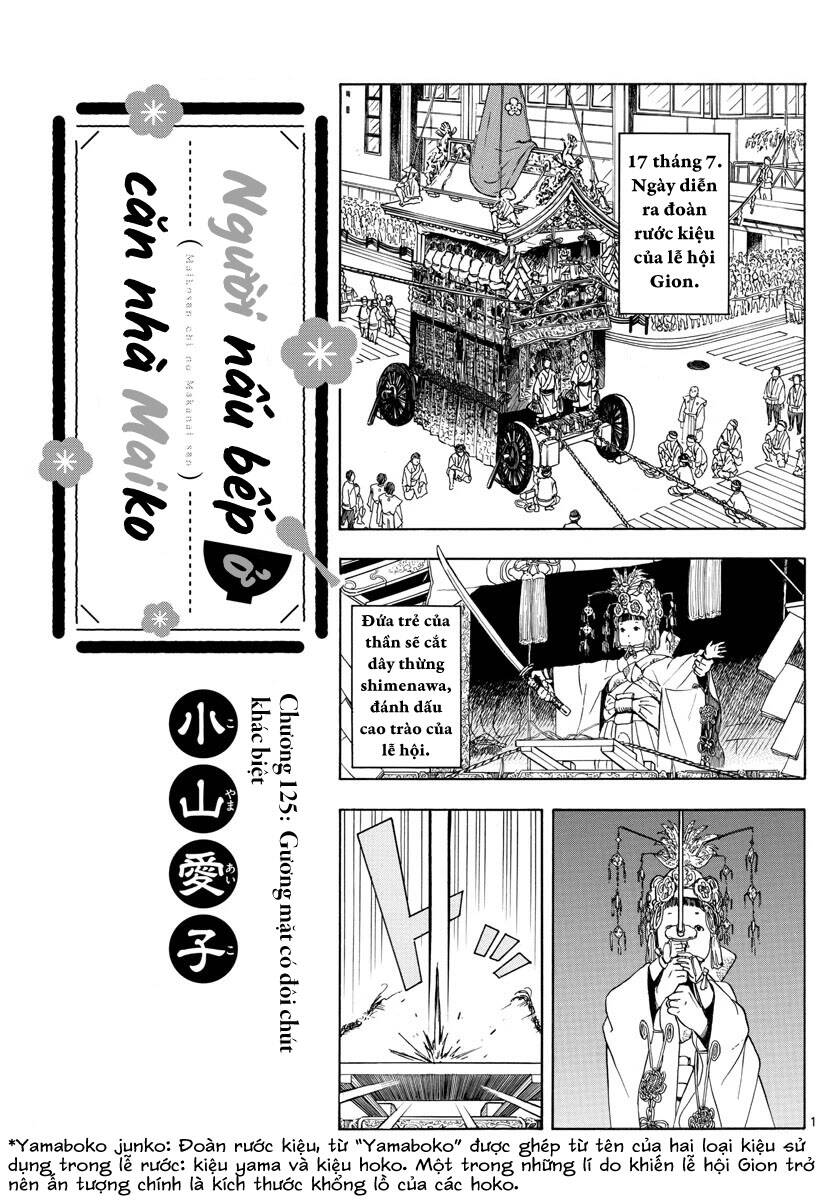 Maiko-San Chi No Makanai-San Chapter 125 - Trang 2