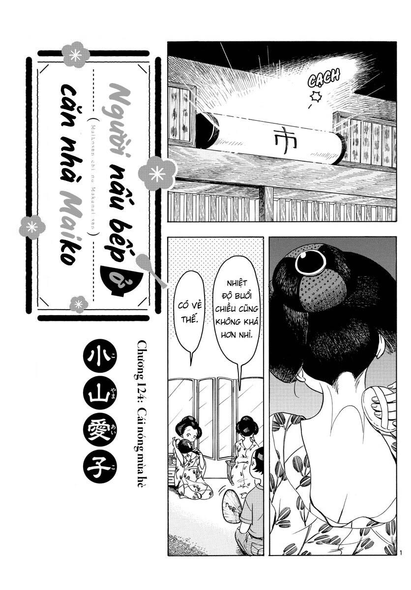 Maiko-San Chi No Makanai-San Chapter 124 - Trang 2