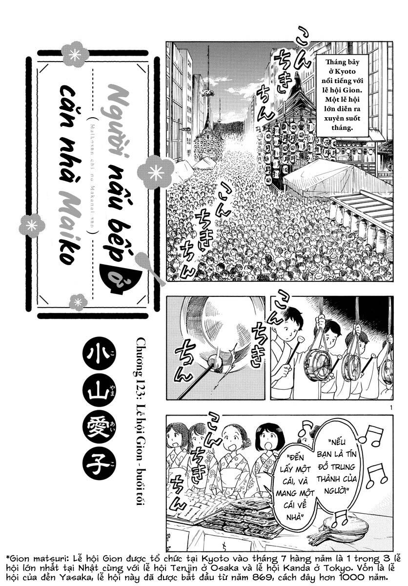 Maiko-San Chi No Makanai-San Chapter 123 - Trang 2