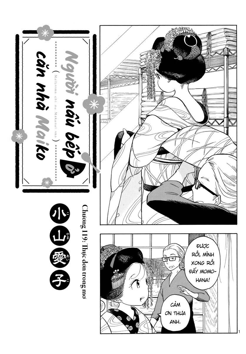 Maiko-San Chi No Makanai-San Chapter 119 - Trang 2