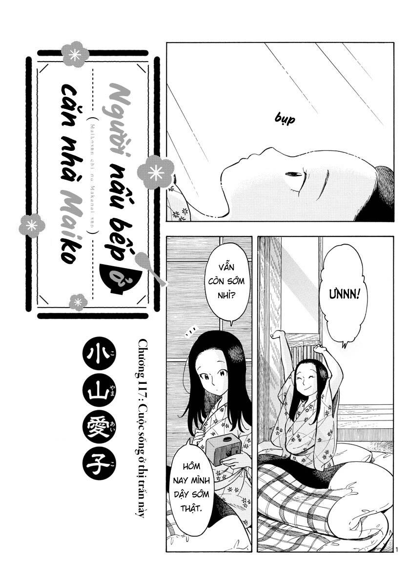 Maiko-San Chi No Makanai-San Chapter 117 - Trang 2