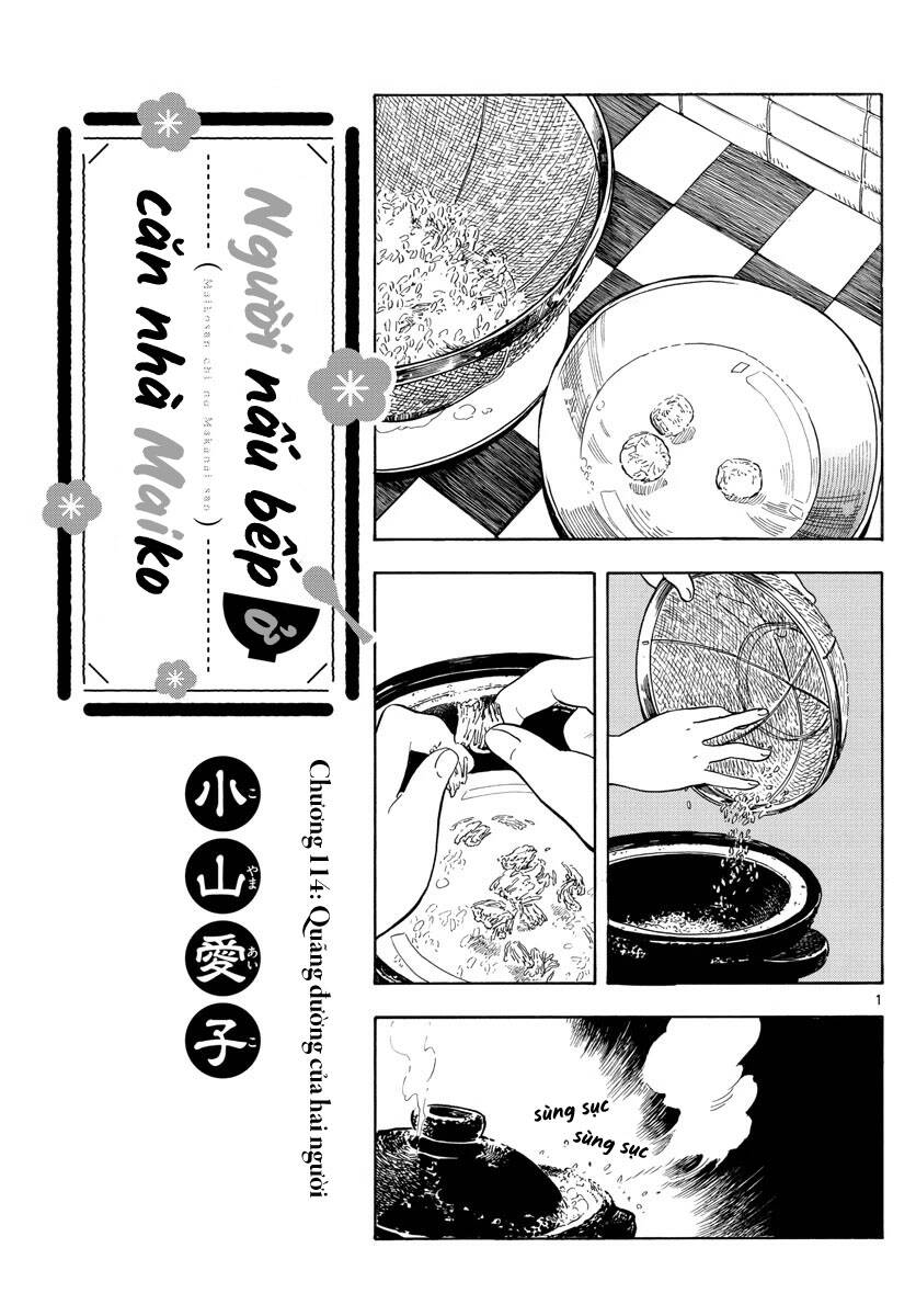 Maiko-San Chi No Makanai-San Chapter 114 - Trang 2