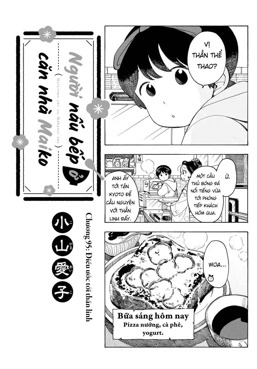 Maiko-San Chi No Makanai-San Chapter 95 - Trang 2