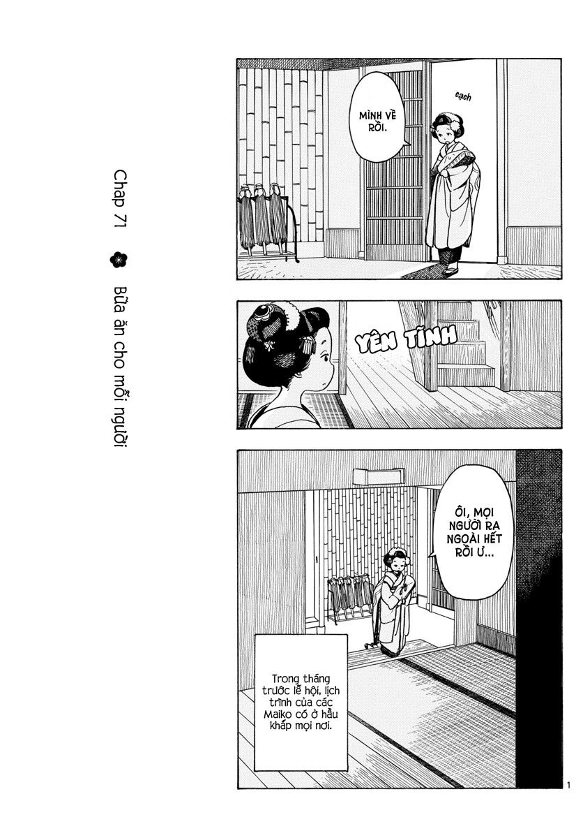 Maiko-San Chi No Makanai-San Chapter 71 - Trang 2