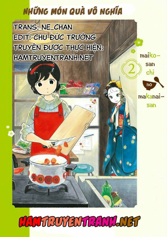 Maiko-San Chi No Makanai-San Chapter 37 - Trang 2