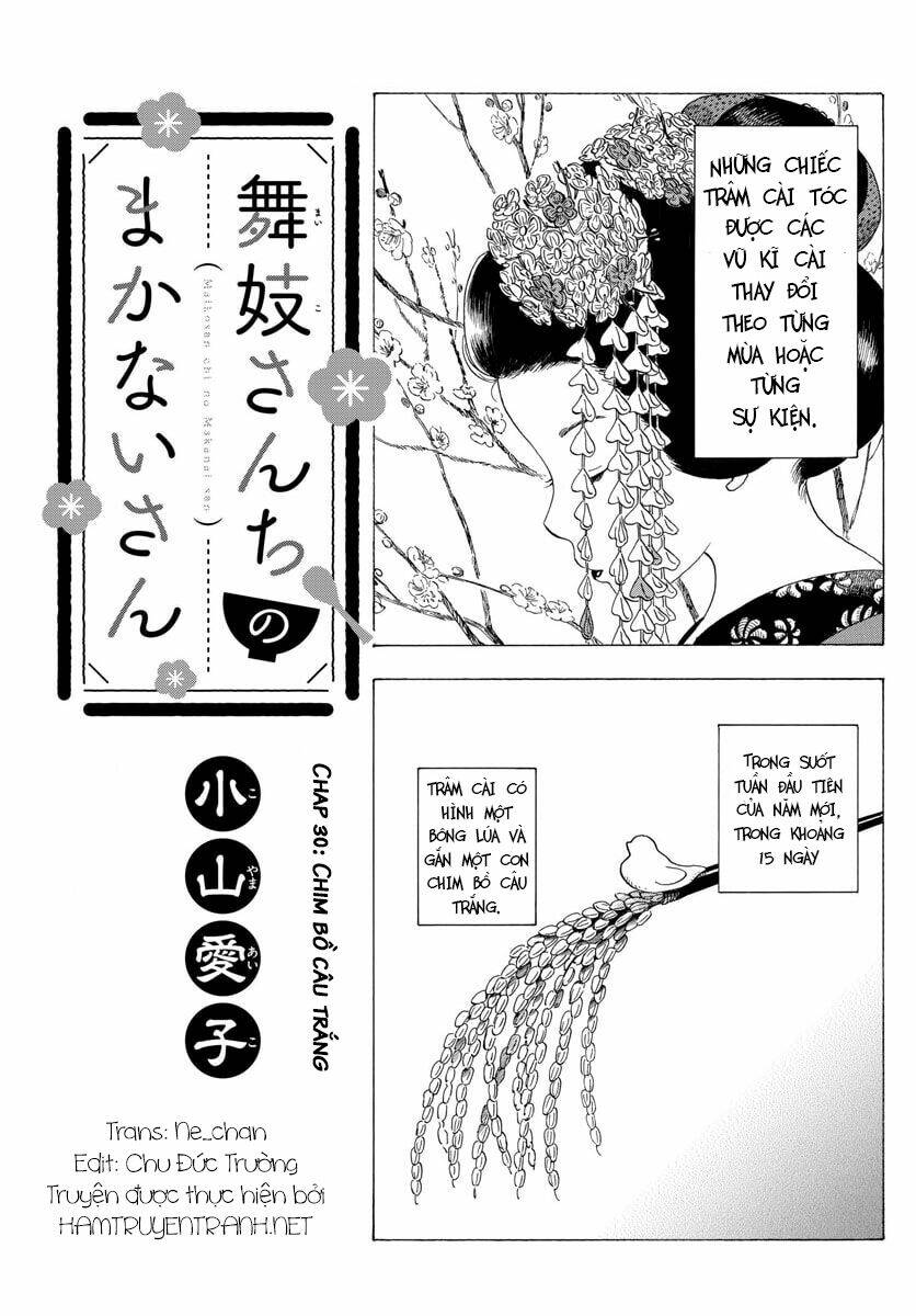 Maiko-San Chi No Makanai-San Chapter 30 - Trang 2