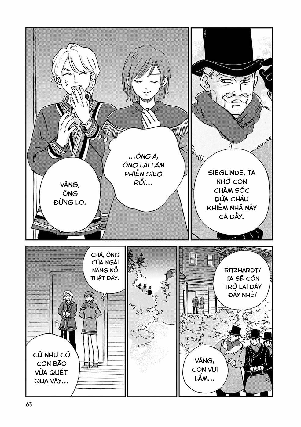 Hokuou Kizoku To Moukinzuma No Yukiguni Karigurashi Chapter 24 - Trang 2