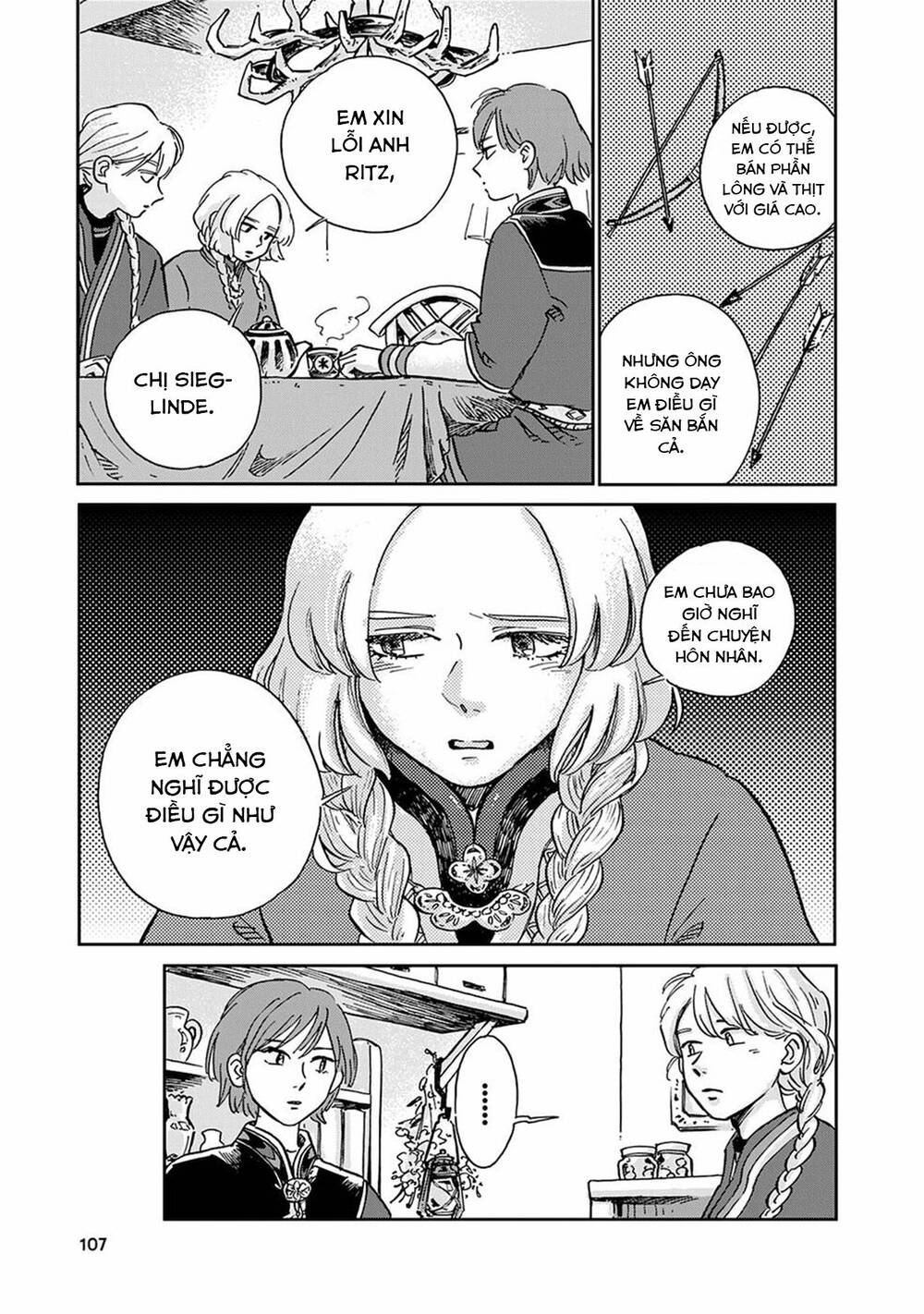 Hokuou Kizoku To Moukinzuma No Yukiguni Karigurashi Chapter 17 - Trang 2