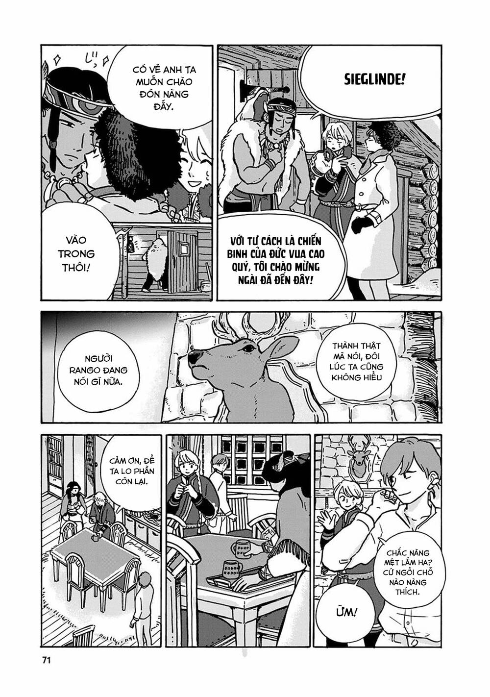 Hokuou Kizoku To Moukinzuma No Yukiguni Karigurashi Chapter 5 - Trang 2