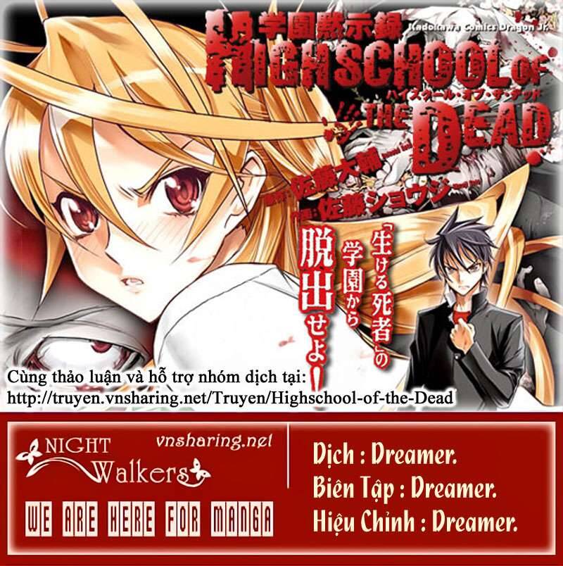 Highschool Of The Dead Chapter 33 - Trang 2