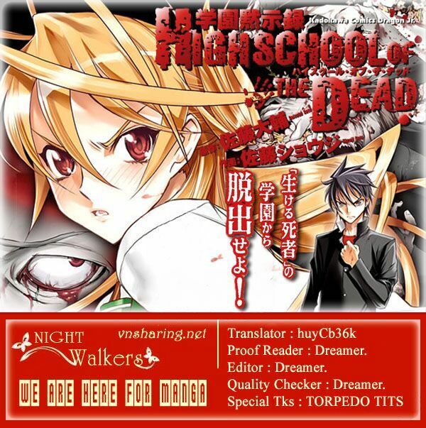 Highschool Of The Dead Chapter 29 - Trang 2