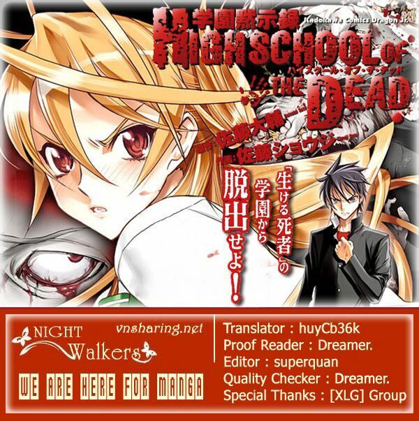 Highschool Of The Dead Chapter 28 - Trang 2