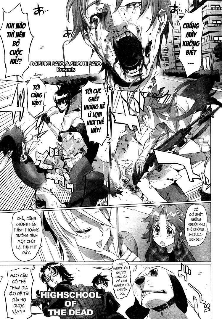 Highschool Of The Dead Chapter 27 - Trang 2