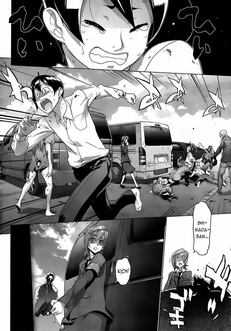 Highschool Of The Dead Chapter 25 - Trang 2