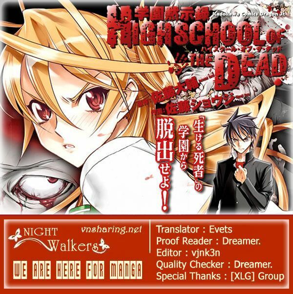 Highschool Of The Dead Chapter 12 - Trang 2