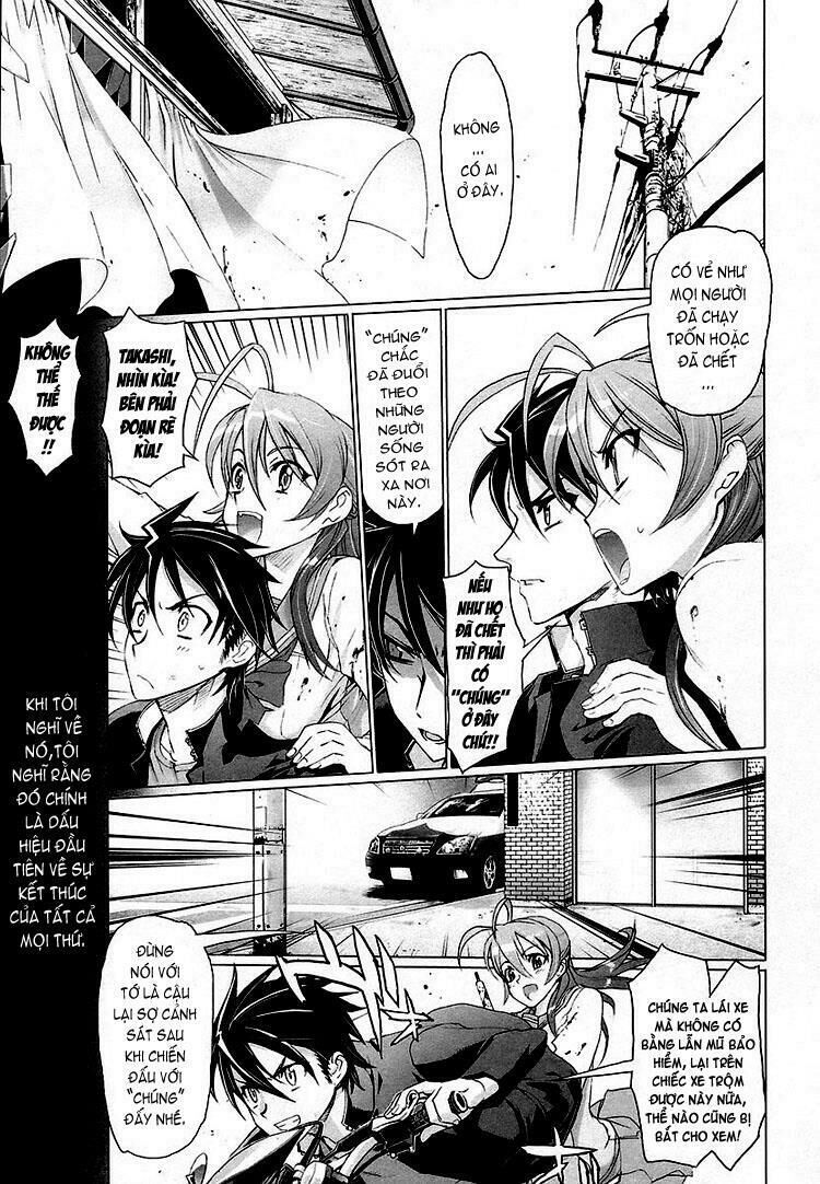 Highschool Of The Dead Chapter 4 - Trang 2