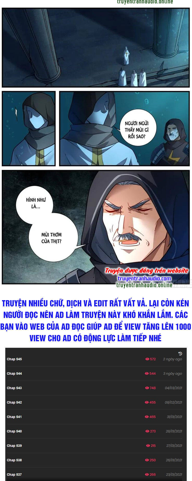 Tung Tiền Hữu Tọa Linh Kiếm Sơn Chapter 546 - Trang 2