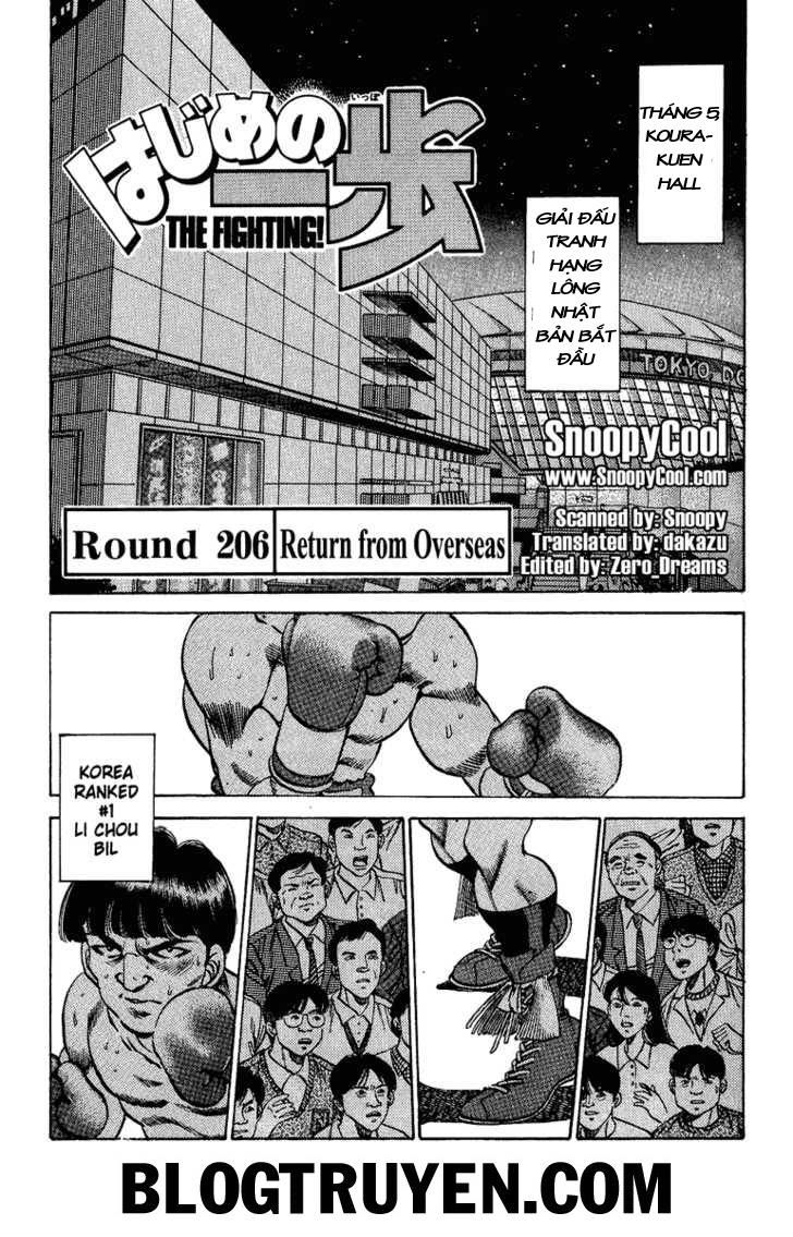 Võ Sĩ Quyền Anh Ippo Chapter 206 - Trang 2