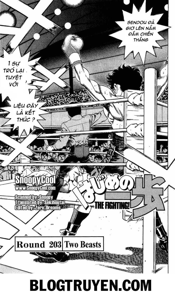 Võ Sĩ Quyền Anh Ippo Chapter 203 - Trang 2