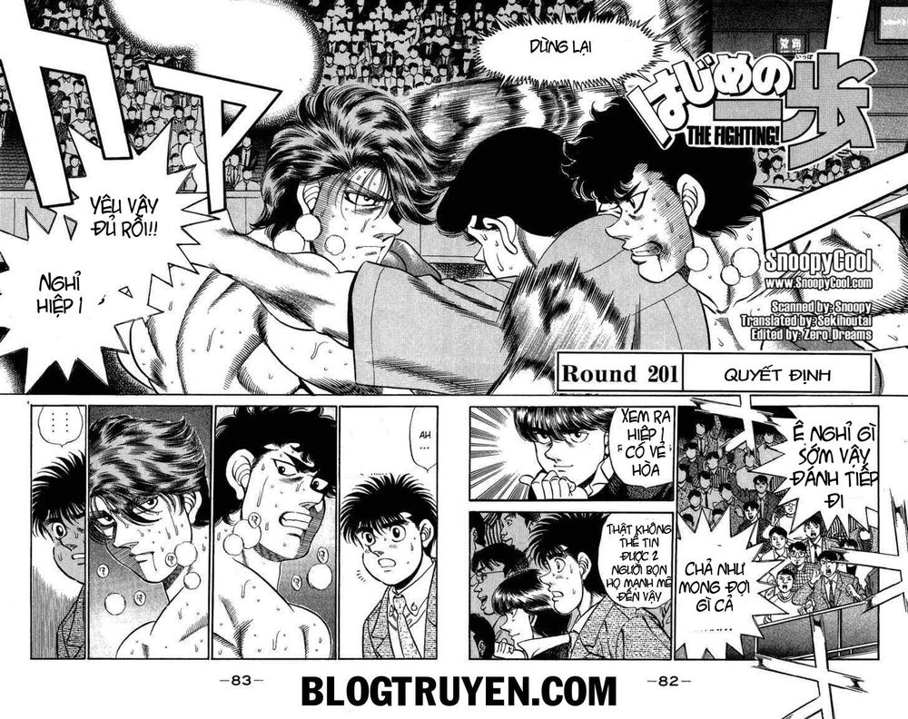 Võ Sĩ Quyền Anh Ippo Chapter 201 - Trang 2