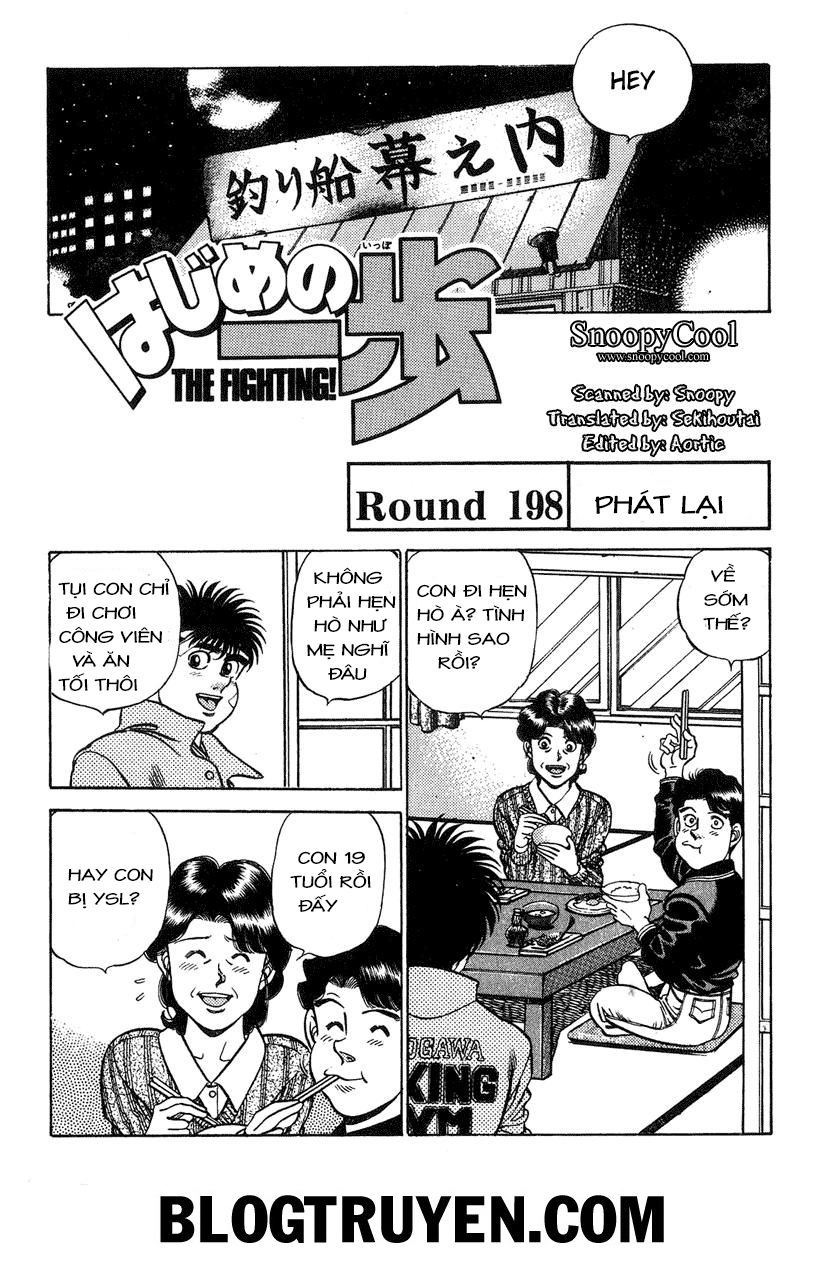 Võ Sĩ Quyền Anh Ippo Chapter 198 - Trang 2