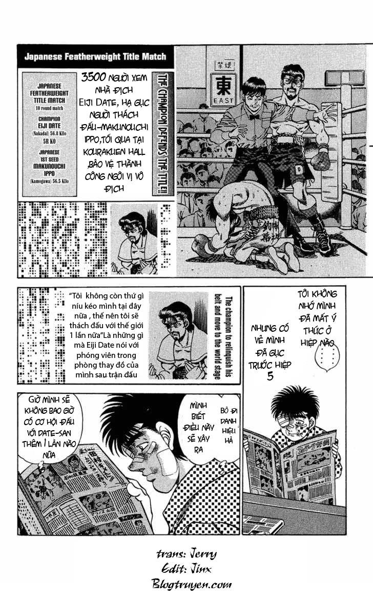 Võ Sĩ Quyền Anh Ippo Chapter 196 - Trang 2