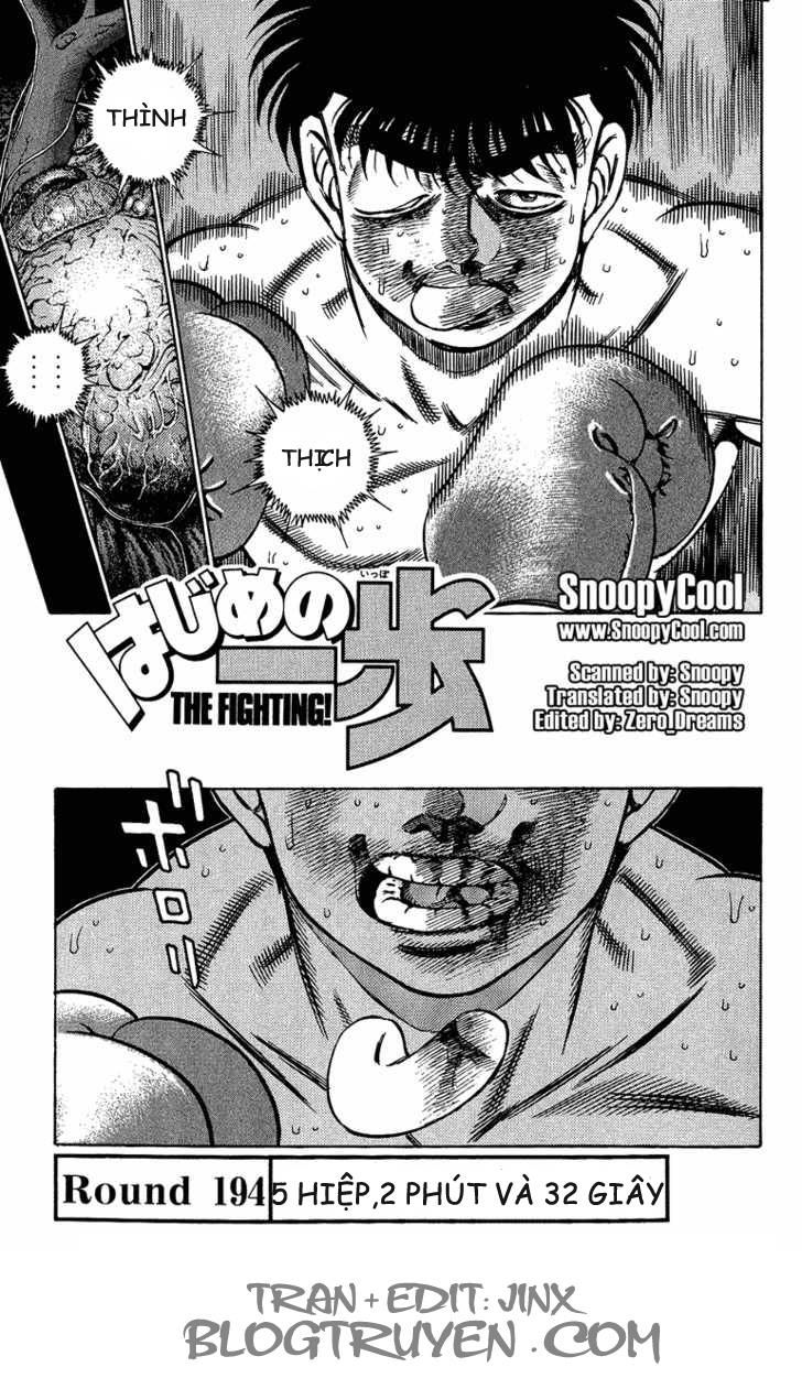 Võ Sĩ Quyền Anh Ippo Chapter 194 - Trang 2