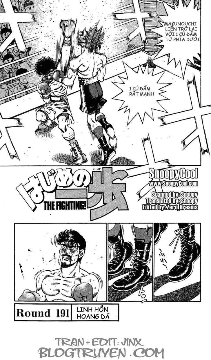 Võ Sĩ Quyền Anh Ippo Chapter 191 - Trang 2