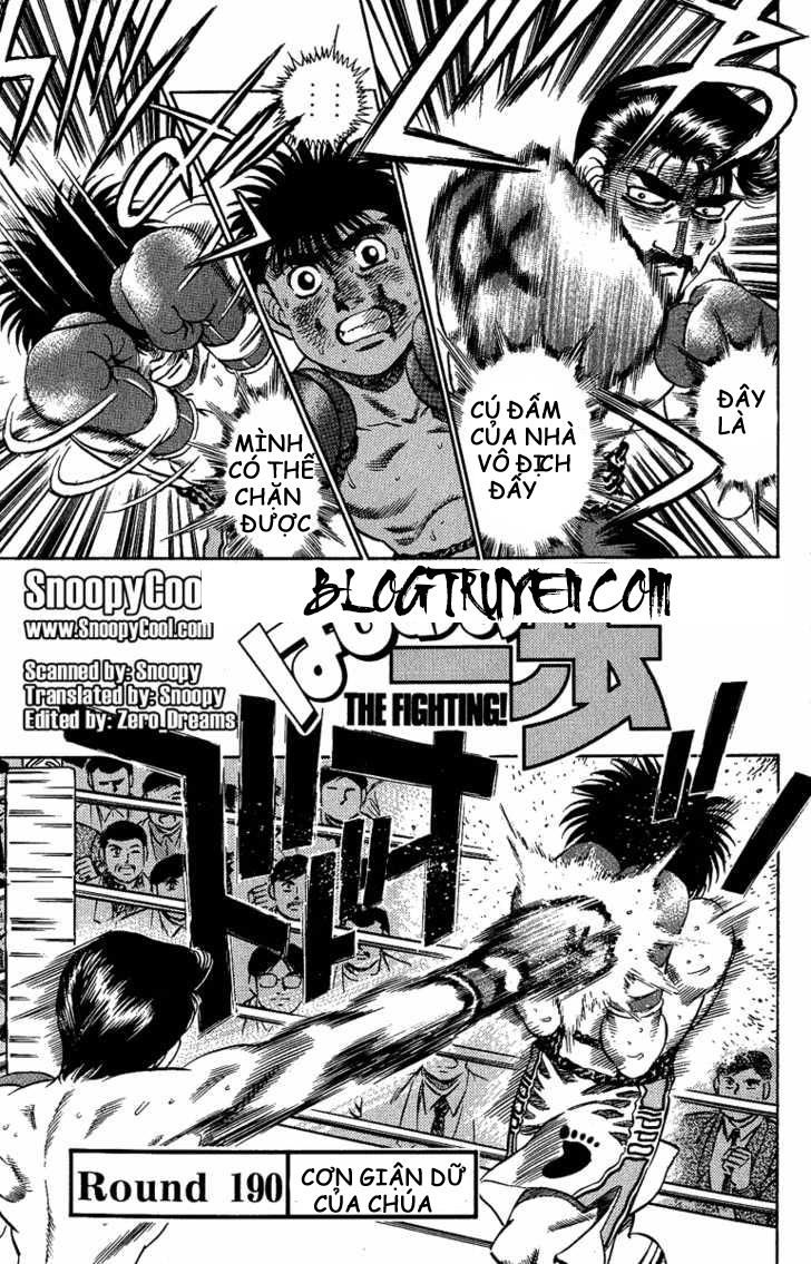 Võ Sĩ Quyền Anh Ippo Chapter 190 - Trang 2