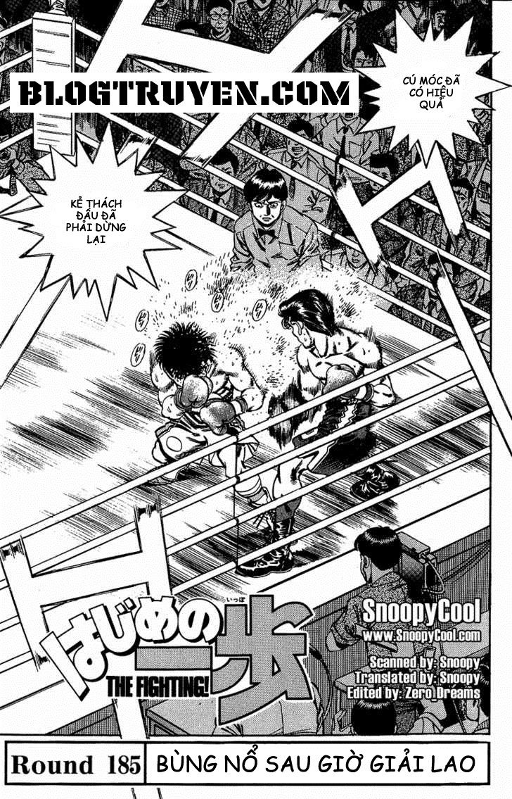 Võ Sĩ Quyền Anh Ippo Chapter 185 - Trang 2