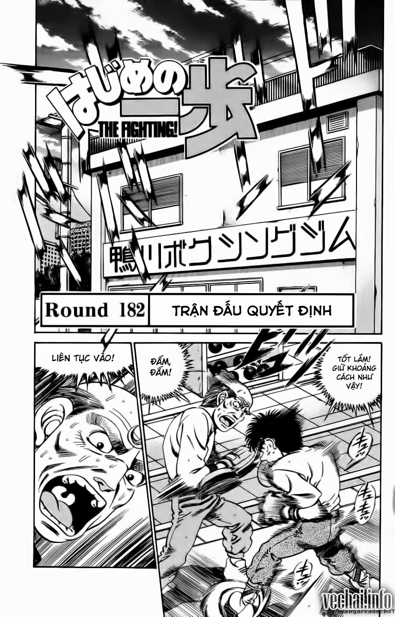 Võ Sĩ Quyền Anh Ippo Chapter 182 - Trang 2