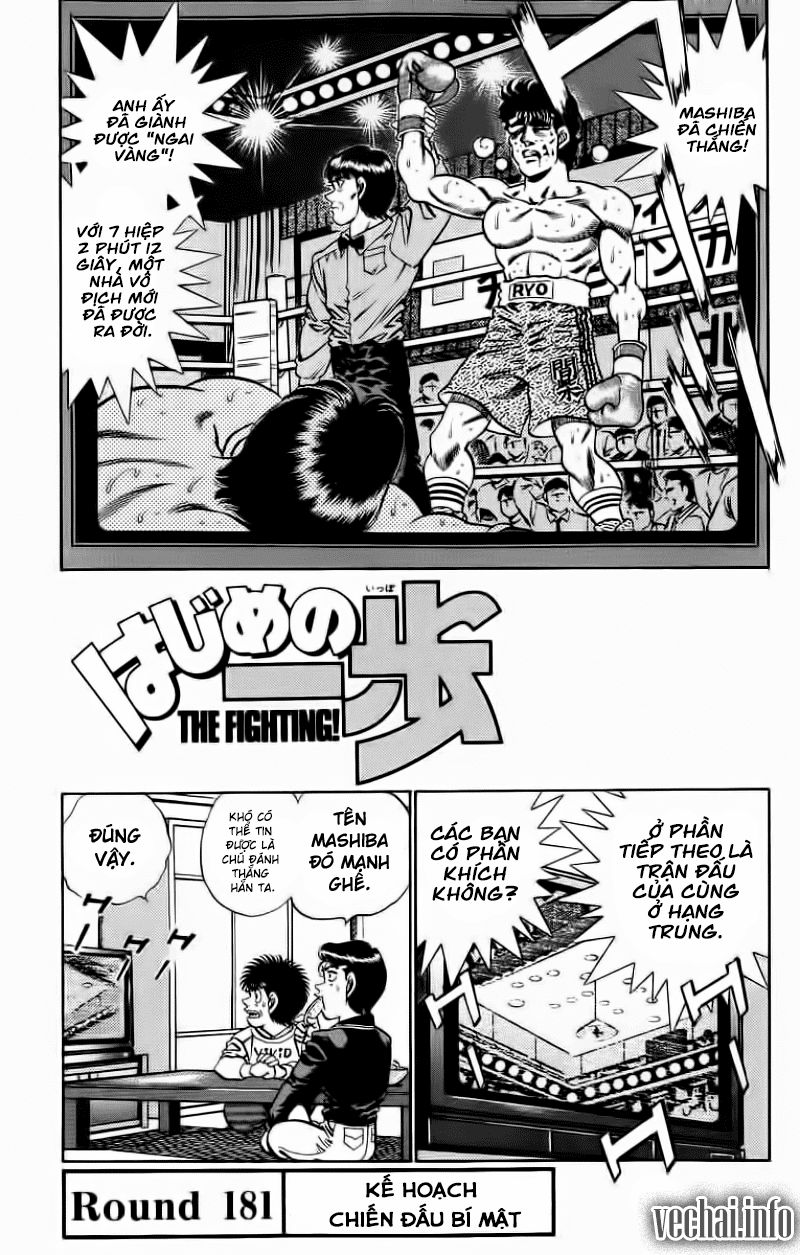 Võ Sĩ Quyền Anh Ippo Chapter 181 - Trang 2