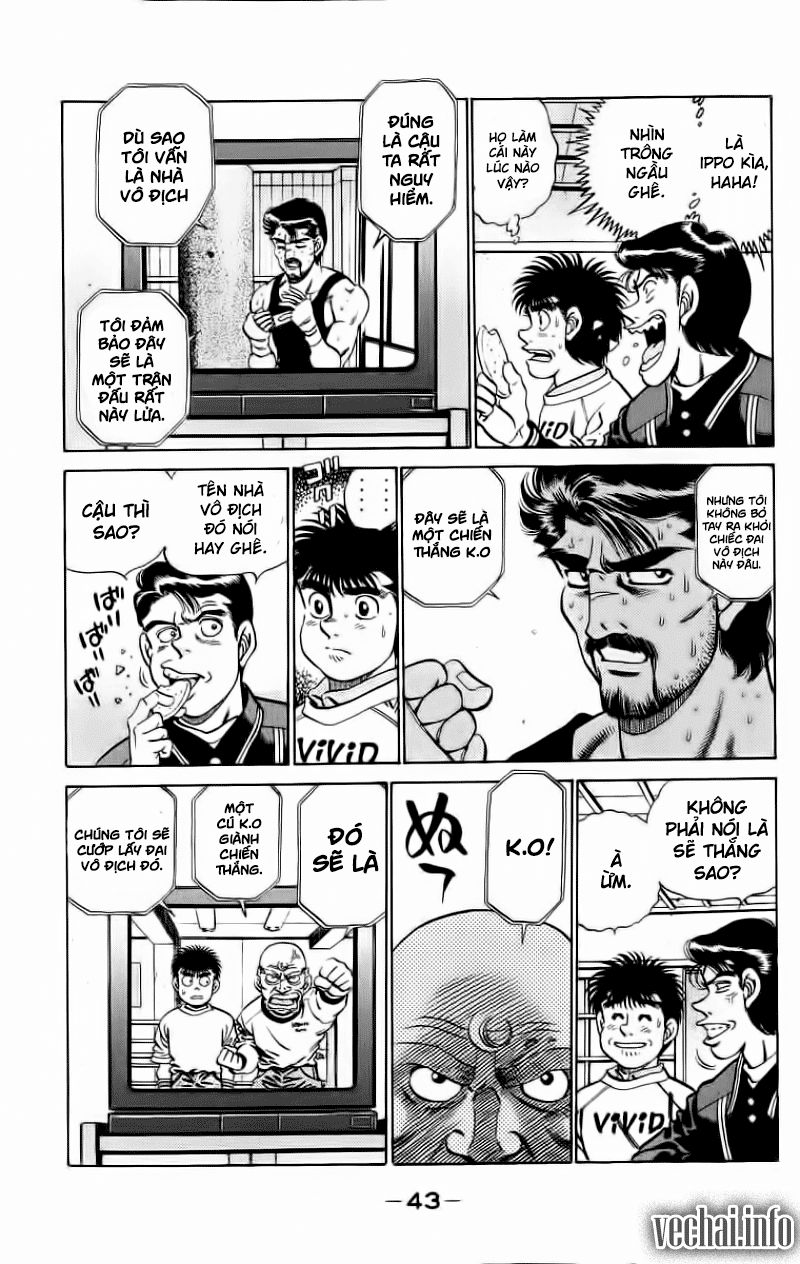 Võ Sĩ Quyền Anh Ippo Chapter 181 - Trang 2