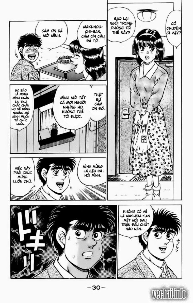 Võ Sĩ Quyền Anh Ippo Chapter 180 - Trang 2