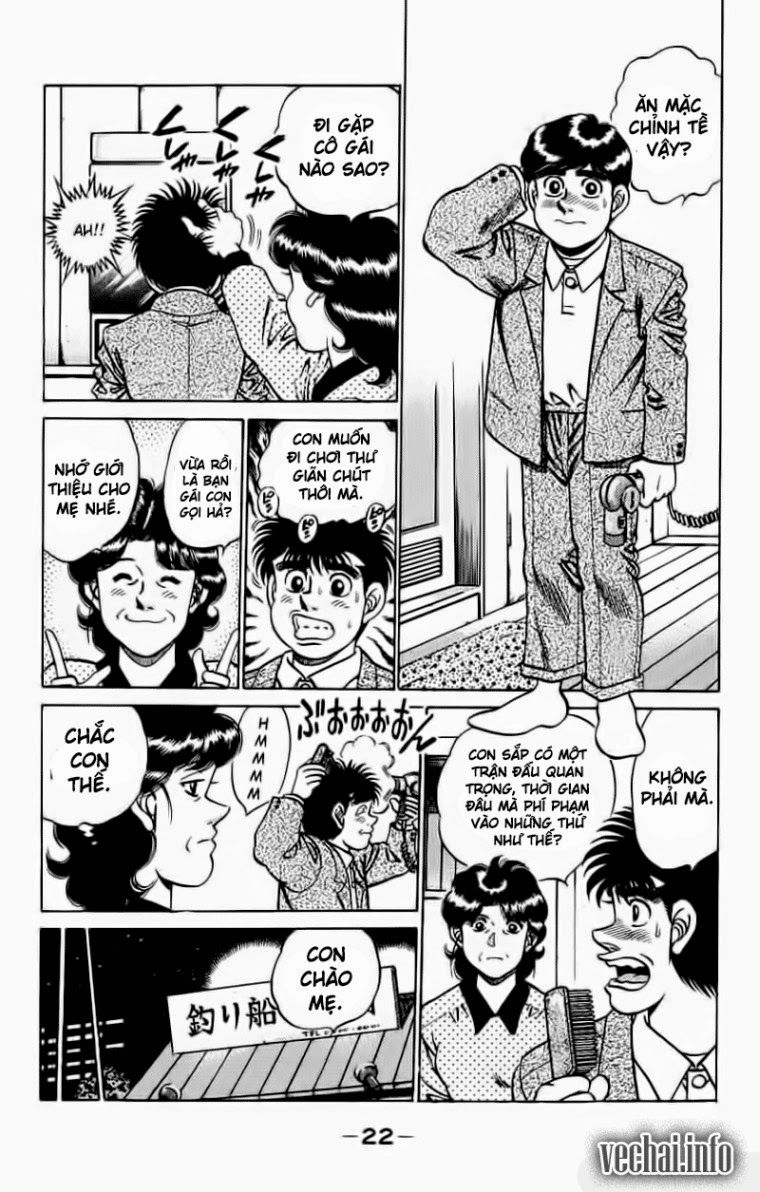 Võ Sĩ Quyền Anh Ippo Chapter 180 - Trang 2