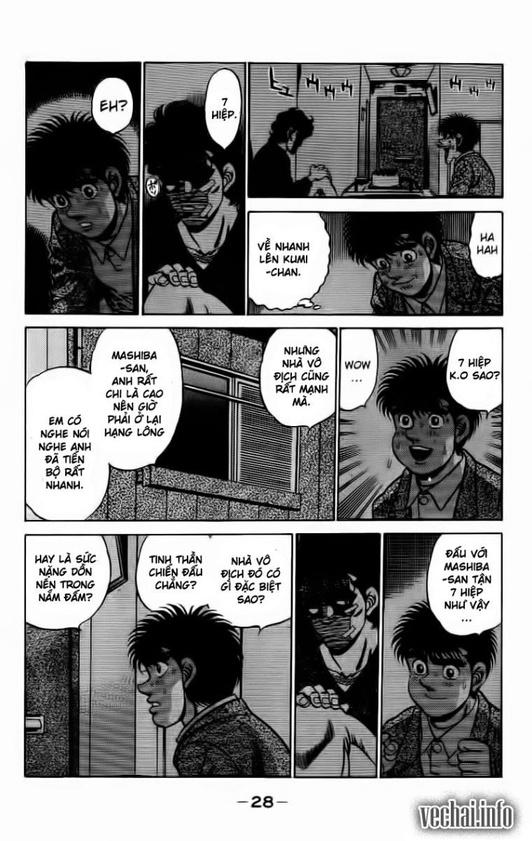 Võ Sĩ Quyền Anh Ippo Chapter 180 - Trang 2