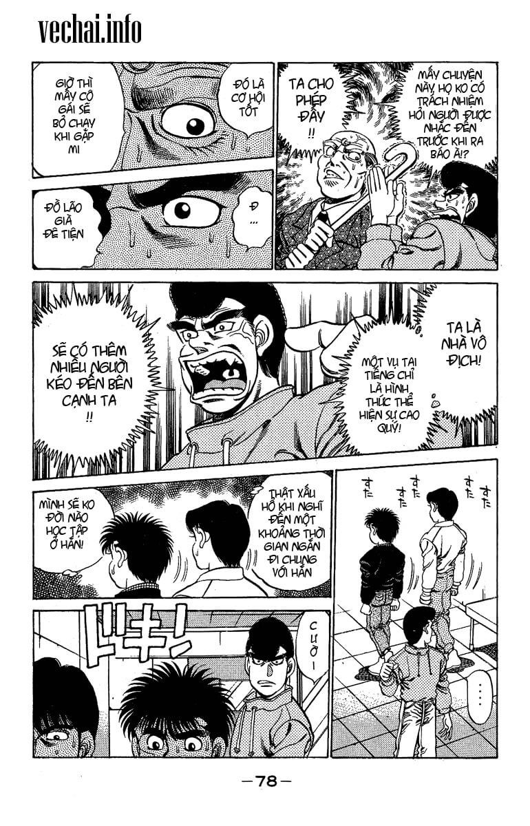 Võ Sĩ Quyền Anh Ippo Chapter 173 - Trang 2