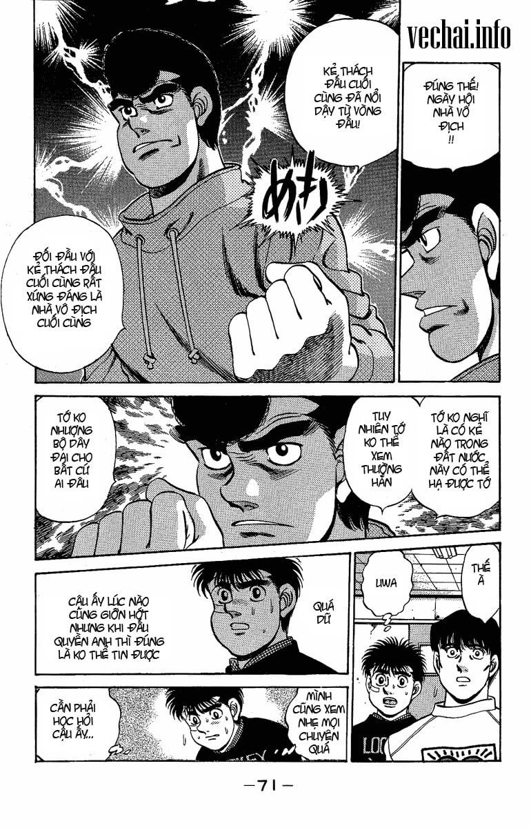 Võ Sĩ Quyền Anh Ippo Chapter 173 - Trang 2